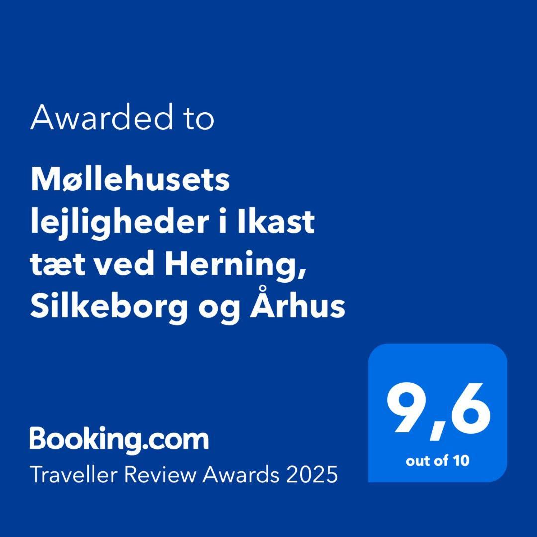 Mollehusets Lejligheder I Ikast Taet Ved Herning, Silkeborg Og Arhus Bagian luar foto